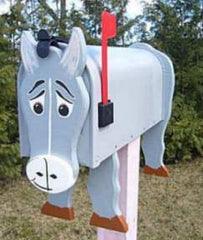 Donkey Mailboxes